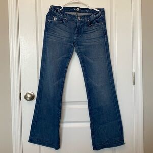 7 for all mankind dojo jeans, size 27, good condition